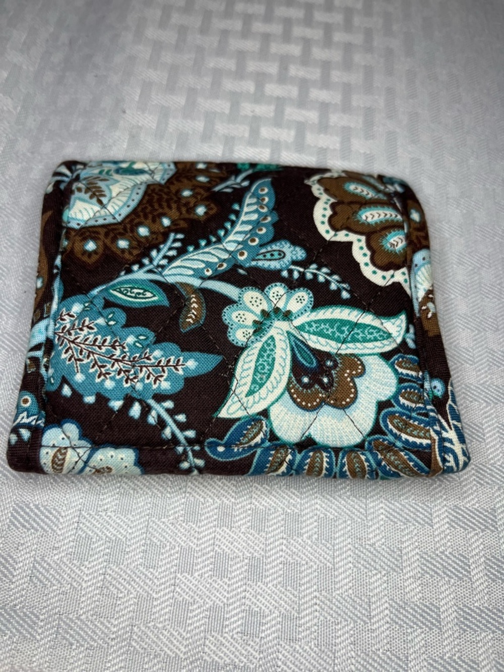 VERA BRADLEY "JAVA BLUE" retired Wallet - - Picture 2 of 4